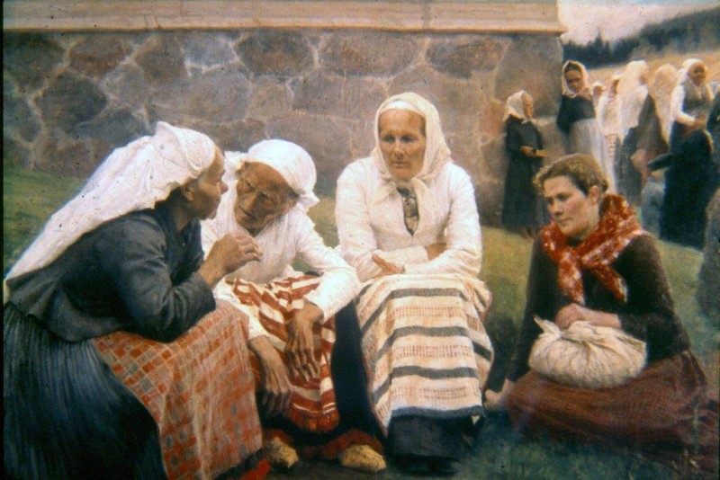 Альберт Эдельфельт «Бабы из Руоколахти»