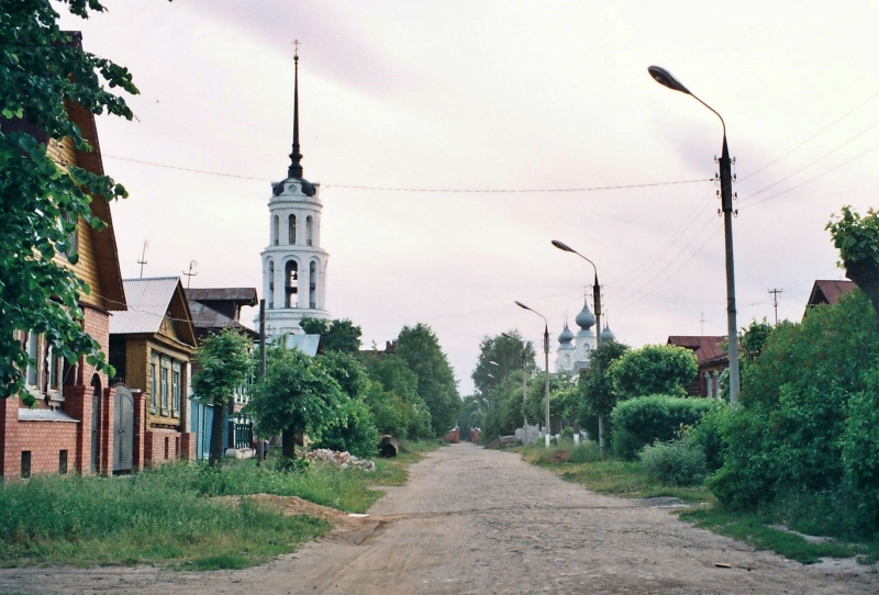 Шуя. Колокольня Воскресенского собора